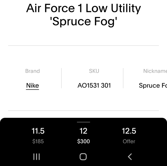 Nike air force 1 Utility - Picture 6 of 6
